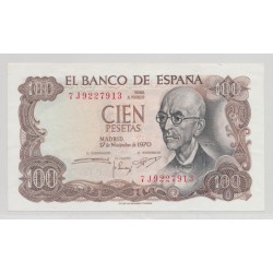 Espagne - 100 Pesetas 1970 - SUP