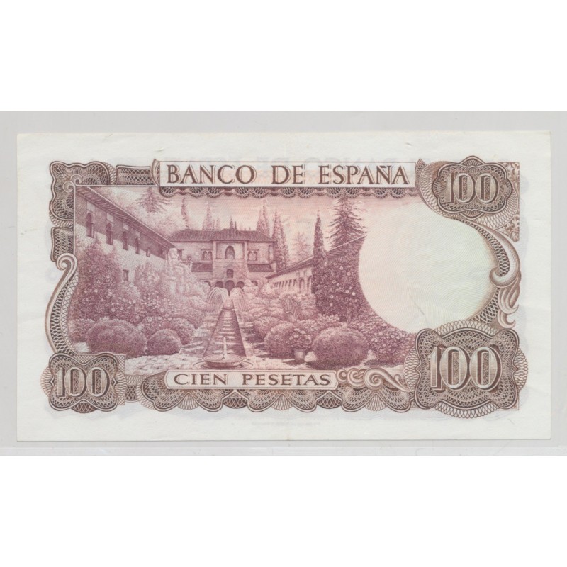 Espagne - 100 Pesetas 1970 - SUP