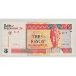 Cuba - 3 Pesos 1994 - TTB