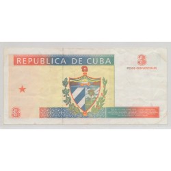 Cuba - 3 Pesos 1994 - TTB 2
