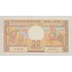 Belgique - 50 Francs - 1.06.19448 - TTB 2