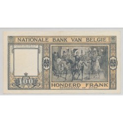 Belgique - 100 Francs - 18.07.1950 - TTB+ 2