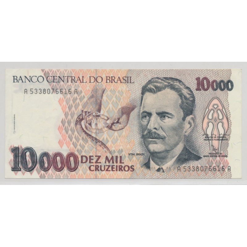 Brésil - 10000 cruzeiros 1992 - Neuf