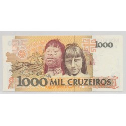 Brésil - 1000 cruzeiros 1990 - SUP 2