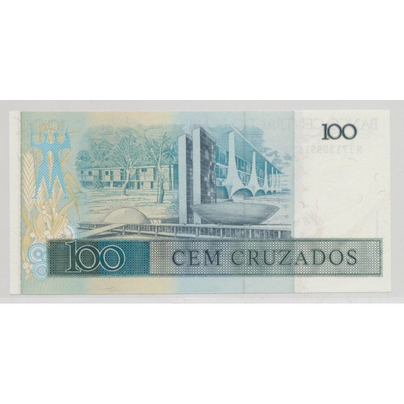 Brésil - 100 cruzados 1987 - Neuf