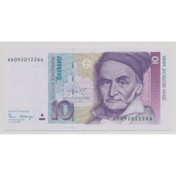 Allemagne - 10 Marks 1989 - TTB+