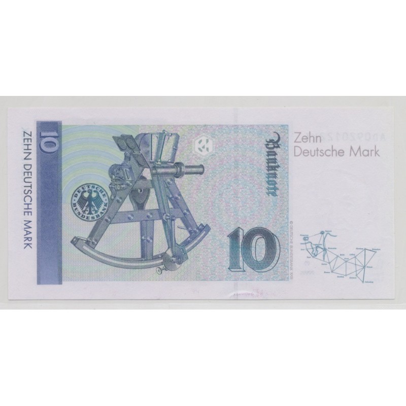Allemagne - 10 Marks 1989 - TTB+