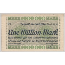 Billet - Allemagne - 1 Million mark - 1923