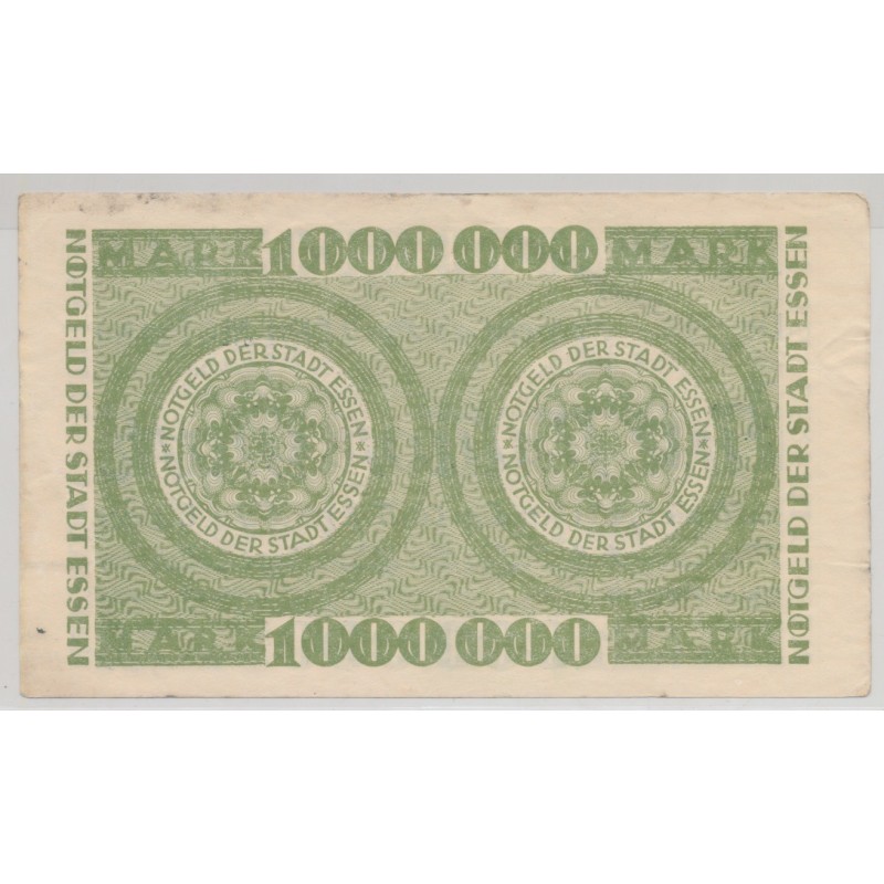 Billet - Allemagne - 1 Million mark - 1923