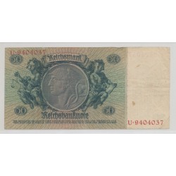 Allemagne - 50 Reichsmark 1933 - TTB 2