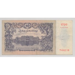 Autriche - 10 Schilling 1950 - TTB 2