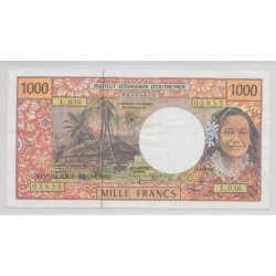 Billet - 1000 Francs Outremer - TTB