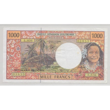 Billet - 1000 Francs Outremer - TTB