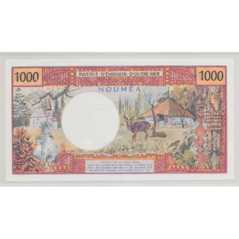 Outremer - 1000 Francs Nouméa - ND 1969 - Neuf