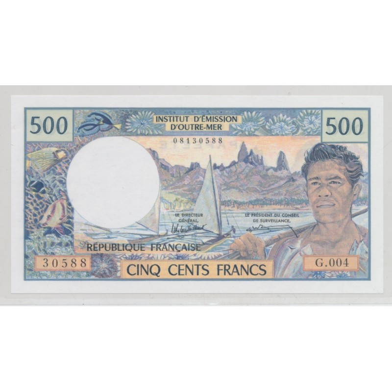Outremer - 500 Francs Papeete - ND 1985 - Neuf