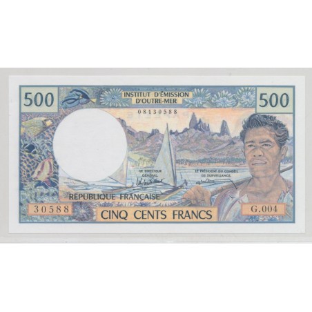 Outremer - 500 Francs Papeete - ND 1985 - Neuf