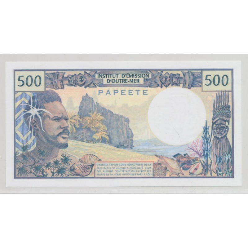 Outremer - 500 Francs Papeete - ND 1985 - Neuf