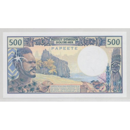 Outremer - 500 Francs Papeete - ND 1985 - Neuf