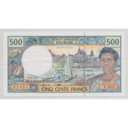 Outremer - 500 Francs - ND 1992 - TTB+
