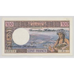 Billet - 100 Francs - Nouvelles Hebrides - SUP