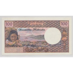 Billet - 100 Francs - Nouvelles Hebrides - SUP 2