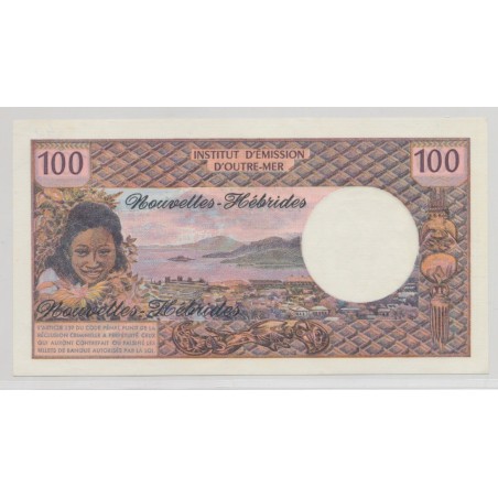 Billet - 100 Francs - Nouvelles Hebrides - SUP
