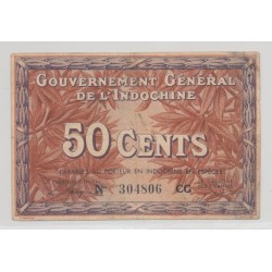 Indochine - 50 Cents - ND 1939 - TTB