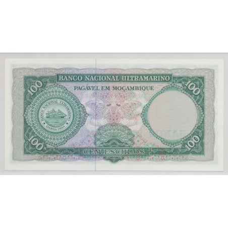 Mozambique - 100 Escudos - 1961 ( 1976 ) - Neuf