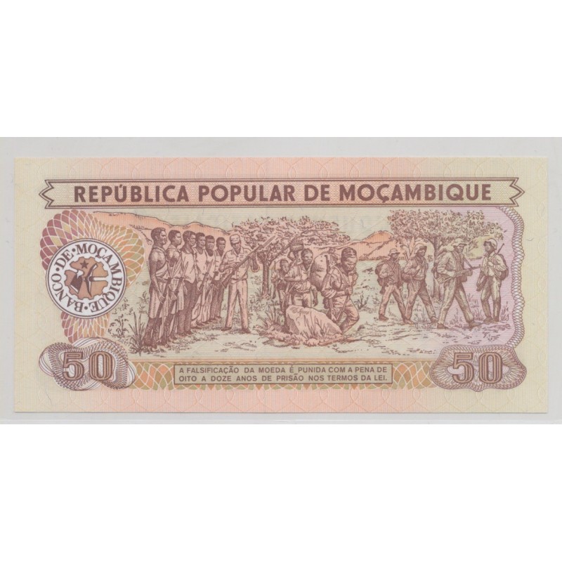 Mozambique - 50 Meticais 1986 - Neuf