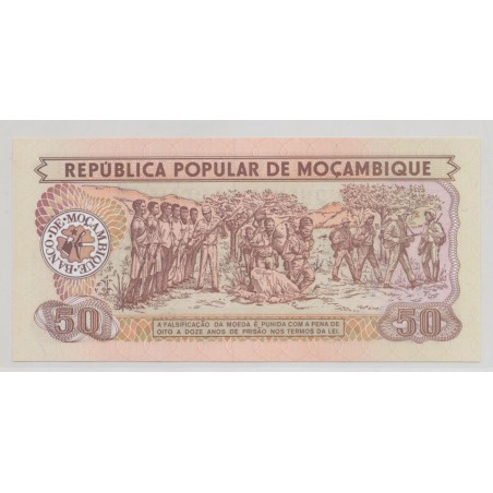 Mozambique - 50 Meticais 1986 - Neuf