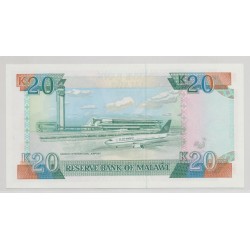 Malawi - 20 Kwacha 1993 - Neuf 2