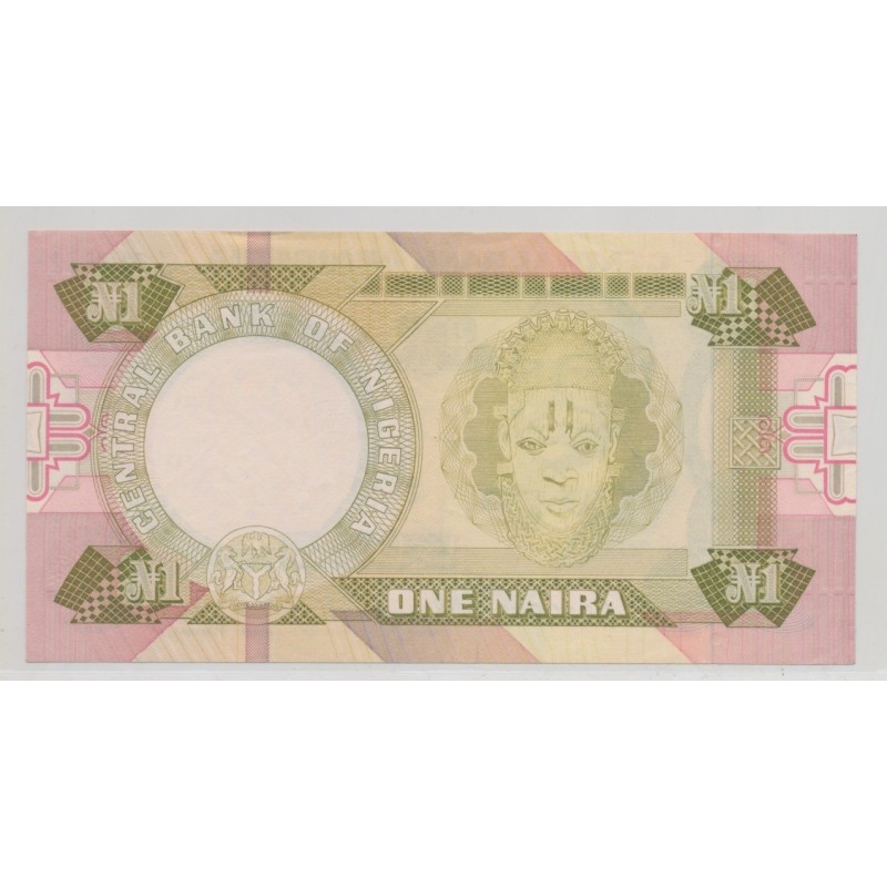 Nigéria - 1 Naira - ND 1984-2000 - TTB