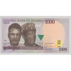 Nigéria - 1000 Naira 2007 - Neuf