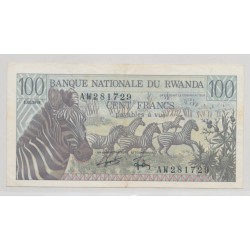 Rwanda - 100 Francs - 1.01.1978 - SUP