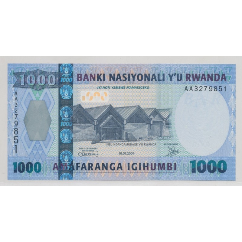 Rwanda - 1000 Francs - 1.07.2004 - Neuf