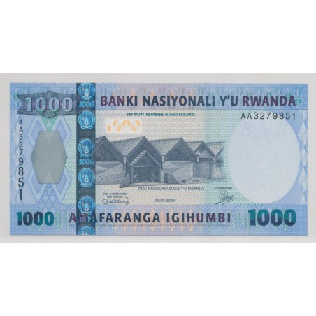 Rwanda - 1000 Francs - 1.07.2004 - Neuf