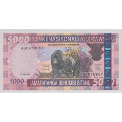 Rwanda - 5000 Francs - 1.04.2004 - Neuf