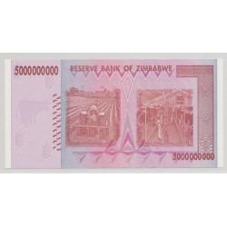 Zimbabwe - 5 Billion dollar - 2008 - Neuf 2
