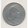 5 Francs Louis Philippe sans le I - 1830 A Paris - Tranche en relief