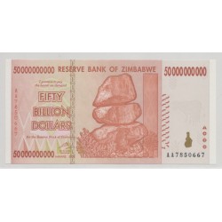 Zimbabwe - 50 Billion dollar - 2008 - Neuf