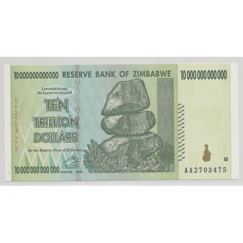 Zimbabwe - 1 Billion dollar - 2008 - Neuf