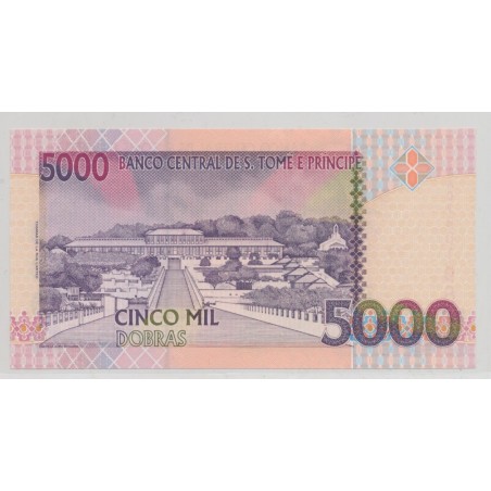 Saint thomas et prince - 5000 Dobras 1996 - Neuf