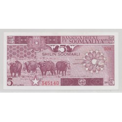 Somalie - 5 Shillings 1986 - Neuf