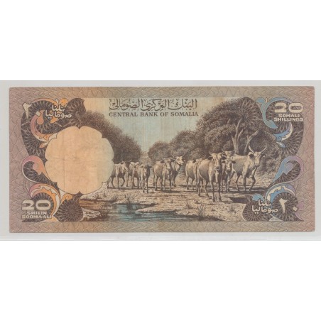 Somalie - 20 Shillings 1980 - TTB