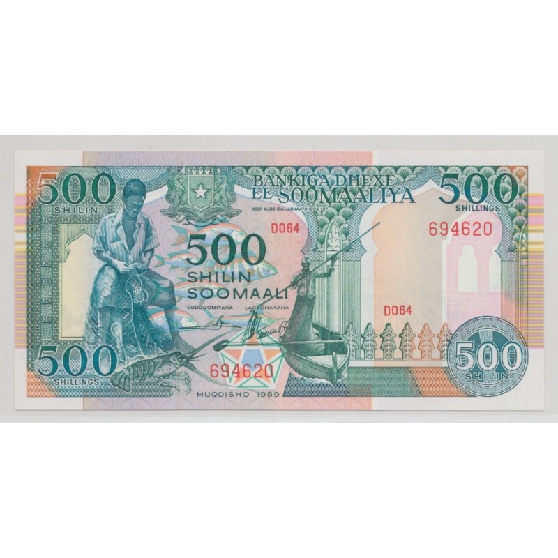 Somalie - 500 Shillings 1989 - Neuf