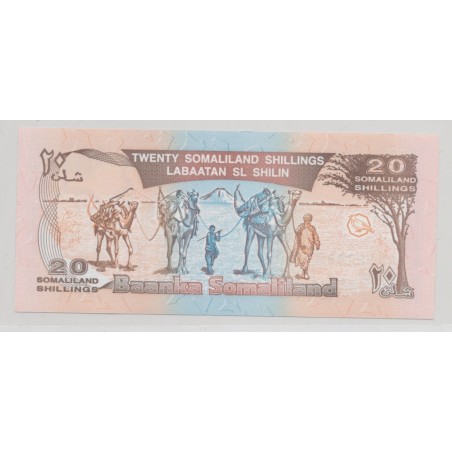 Somalie - 20 Shillings 1996 - Neuf