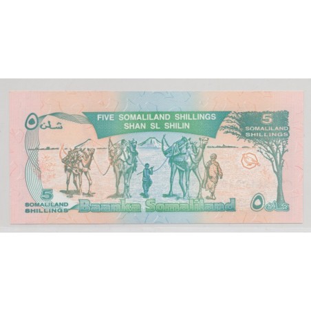 Somalie - 5 Shillings 1994 - Neuf