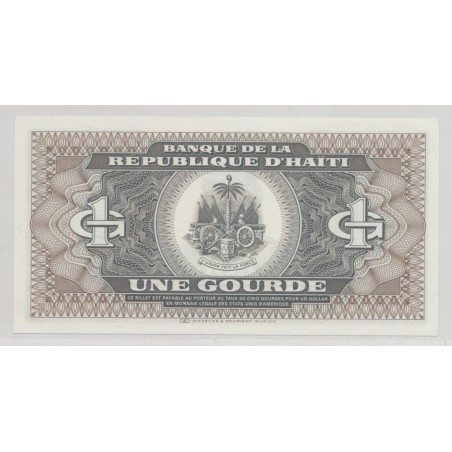 Haiti - 1 Gourde 1987 - Neuf