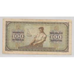 Yougoslavie - 100 Dinars 1946 - TB+ 2