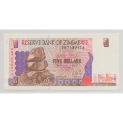 Zimbabwe - 5 dollars 1997 - Neuf